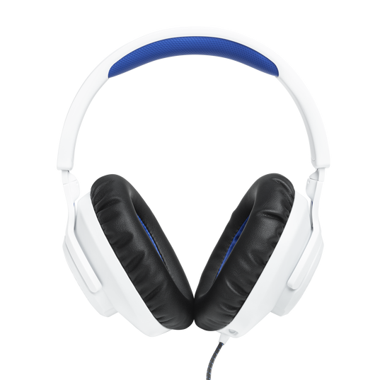JBL Quantum 100P Console - Black - Wired over-ear gaming headset with a detachable mic - Front
